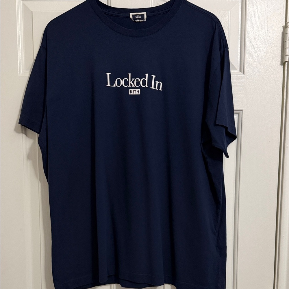 Kith Locked In Navy Tee